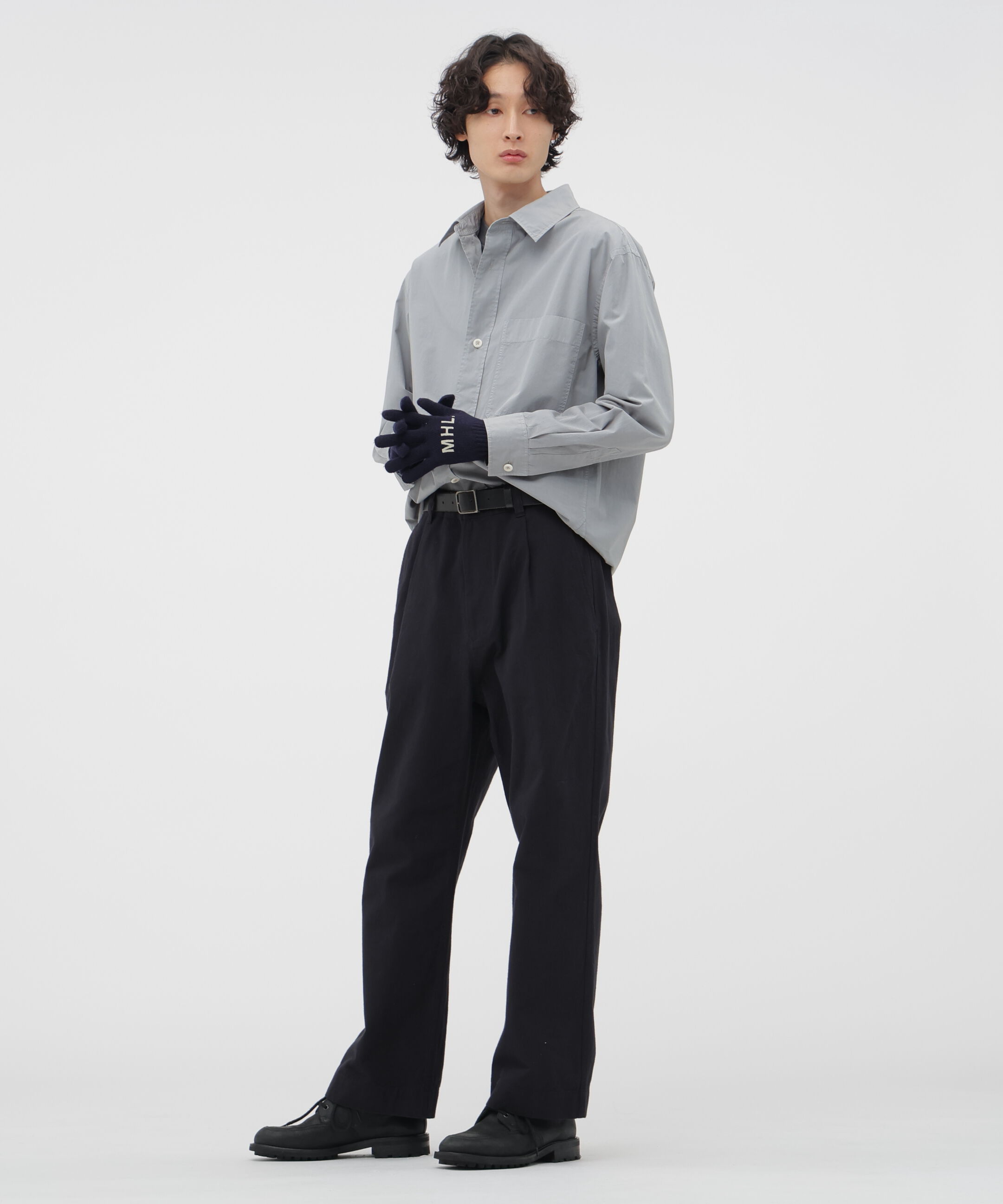 MHL.「COMPACT COTTON POPLIN SHIRT」|シャツ・ブラウス|