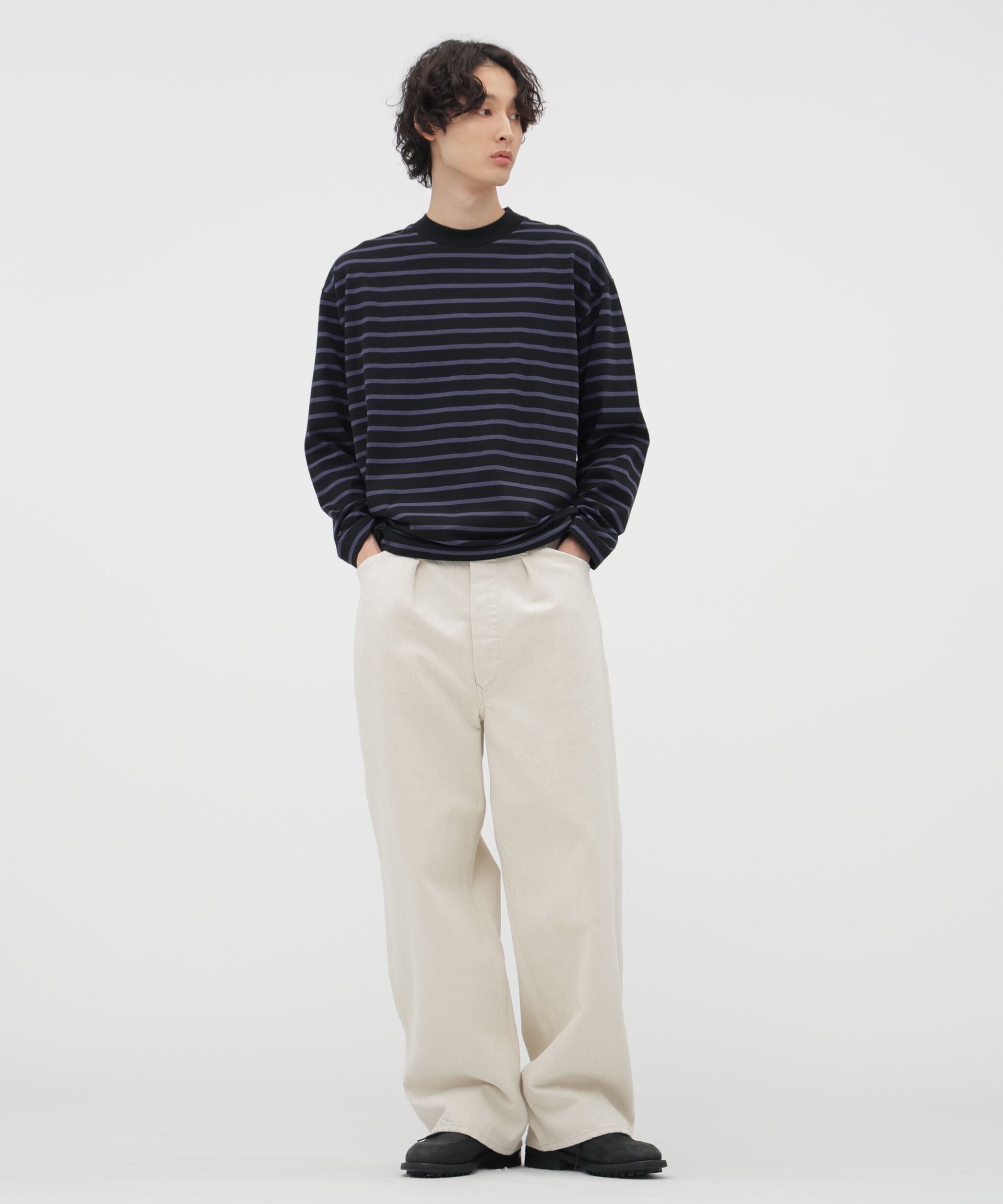 MHL.「SMOOTH COTTON JERSEY TOP」|Tシャツ・カットソー|