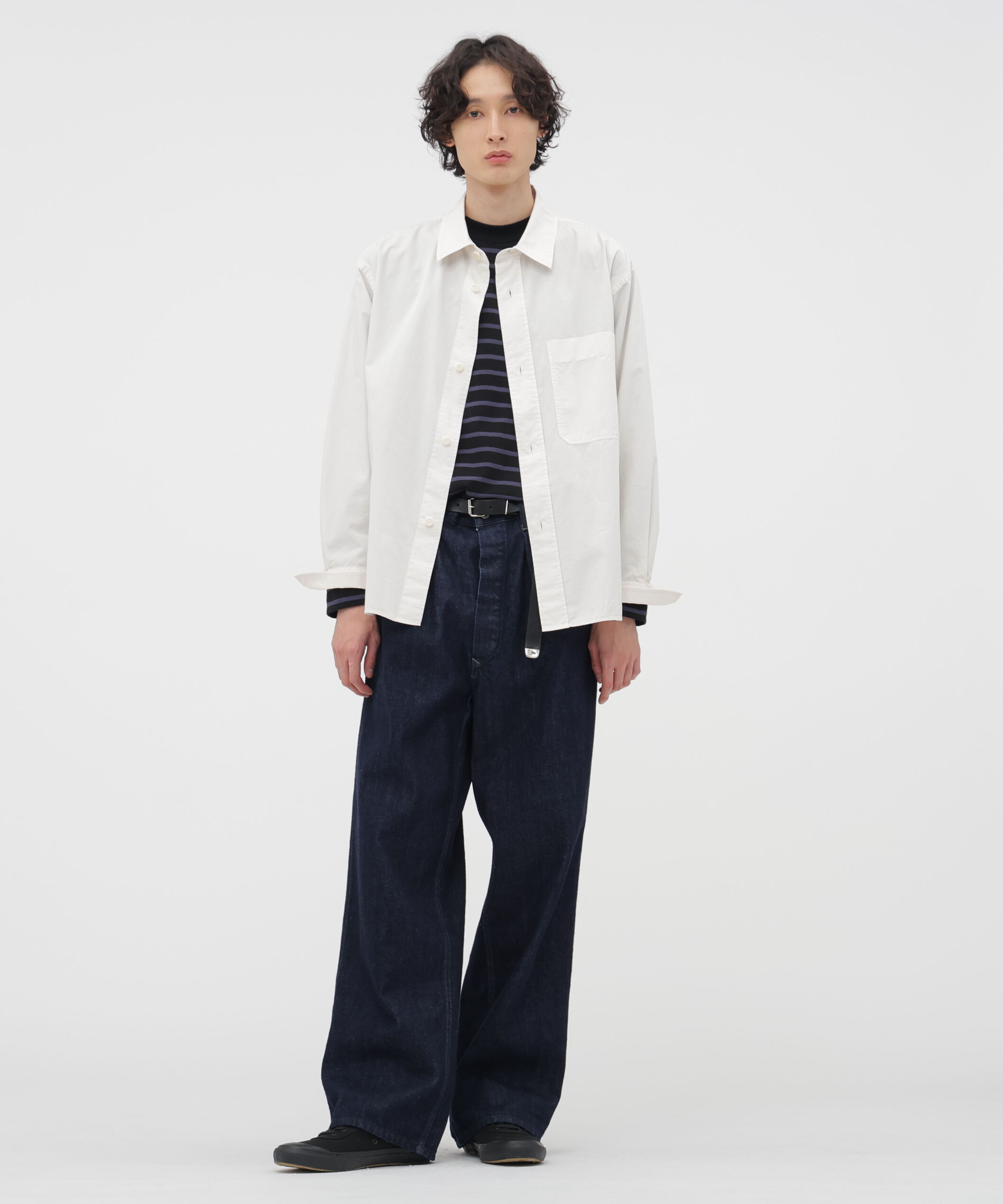 MHL.「SMOOTH COTTON JERSEY TOP」|Tシャツ・カットソー|