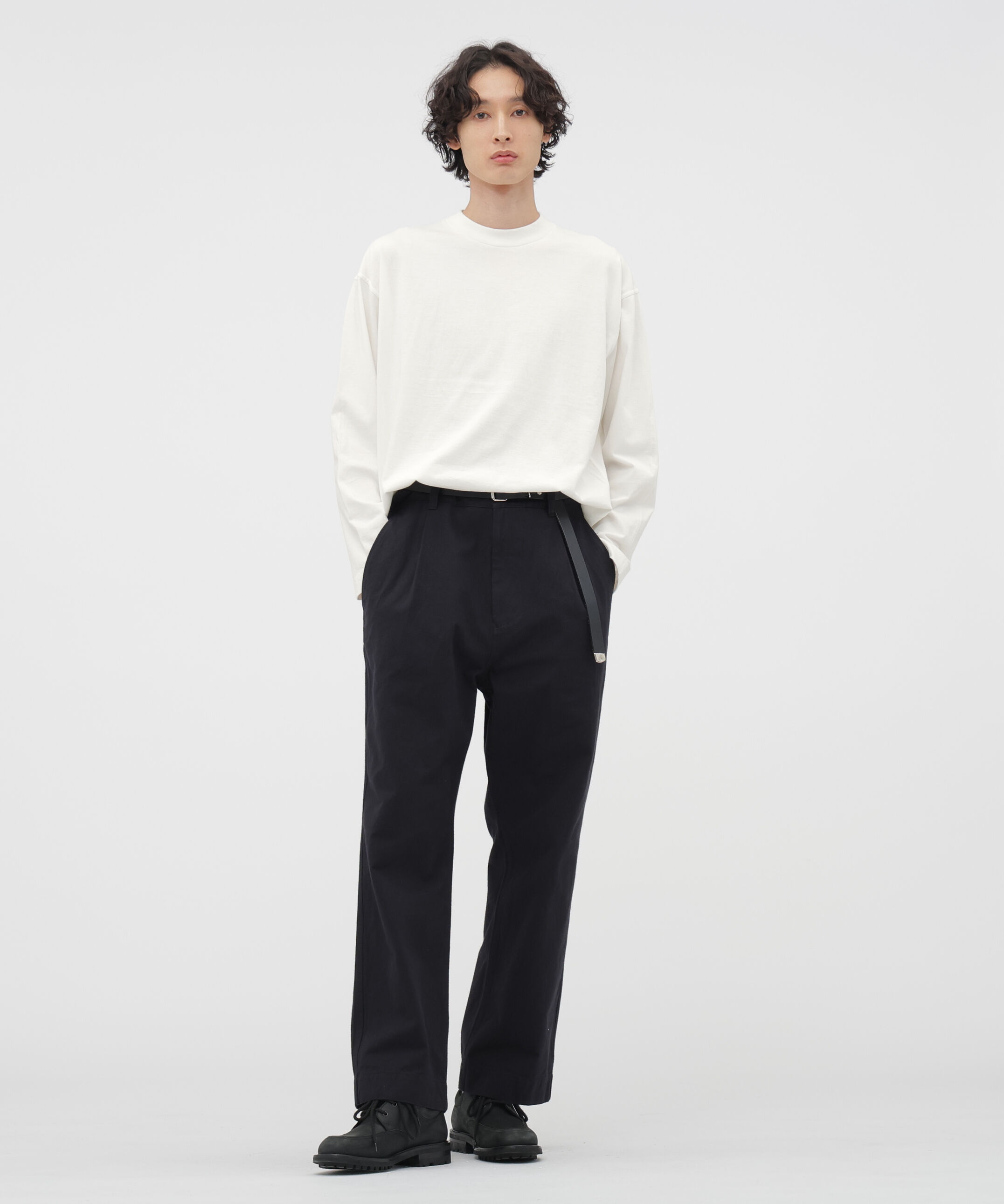 MHL.「SMOOTH COTTON JERSEY TOP」|Tシャツ・カットソー|