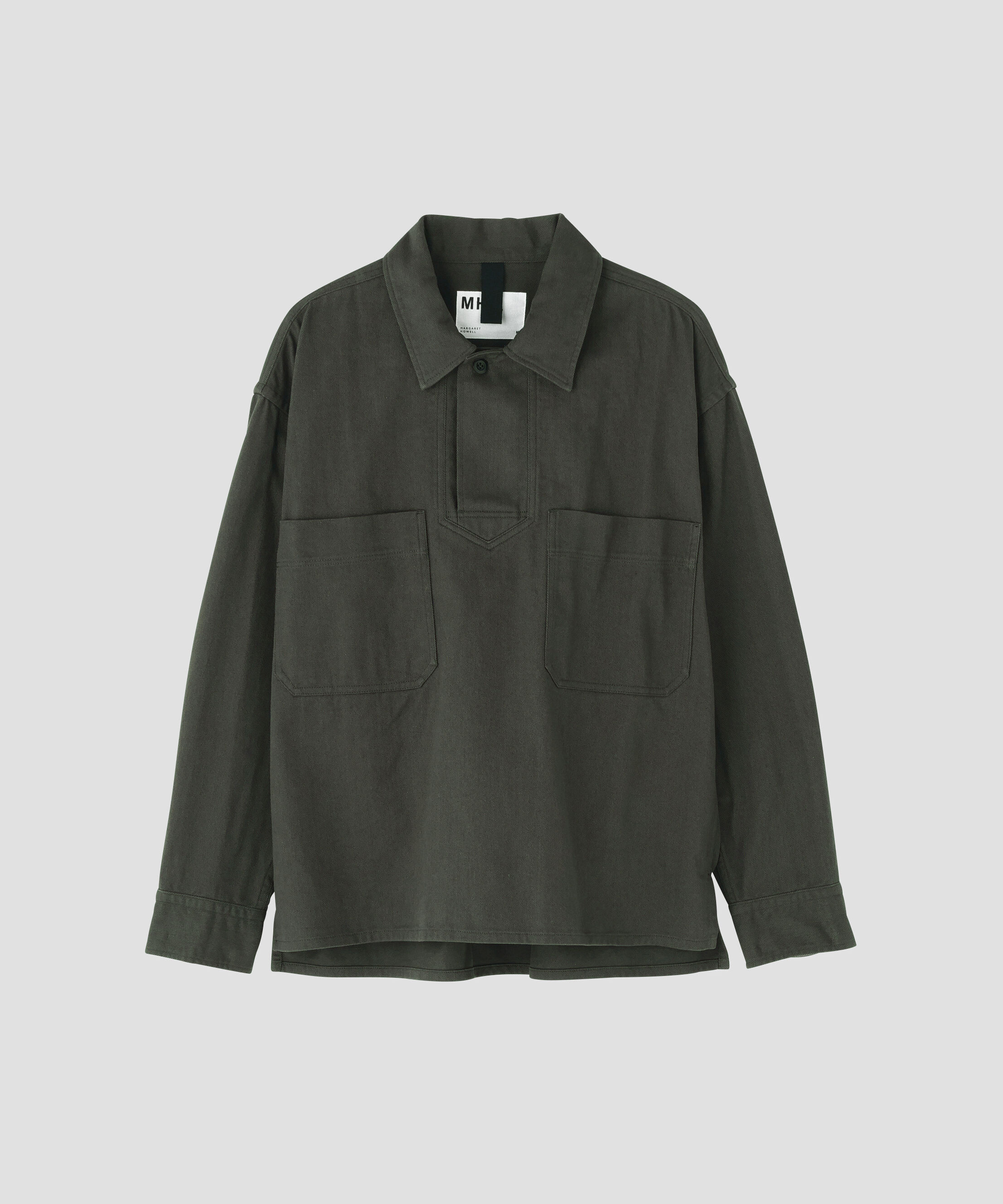 MHL.「WORK COTTON DRILL SHIRT」|シャツ・ブラウス|
