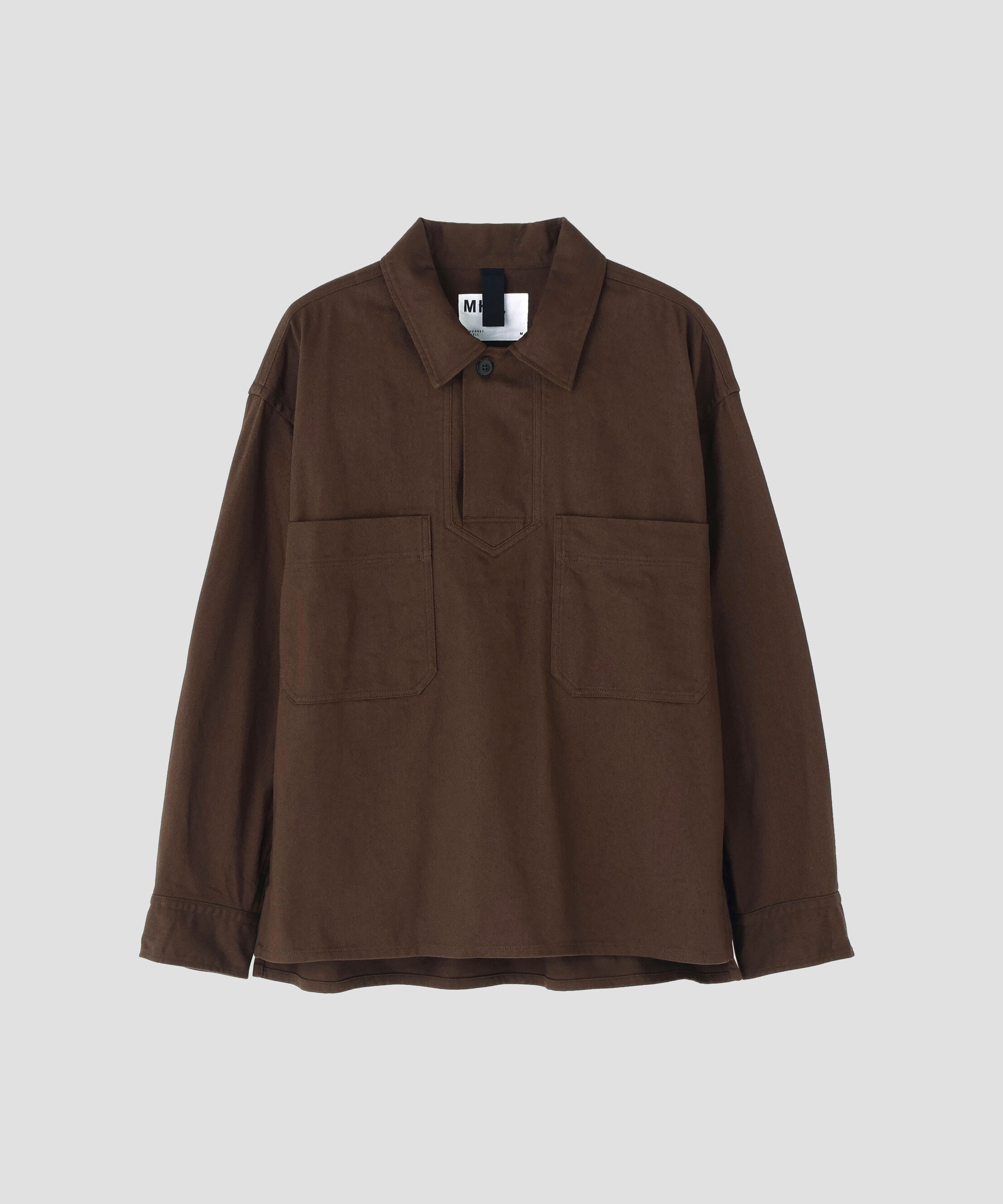 MHL.「WORK COTTON DRILL SHIRT」|シャツ・ブラウス|