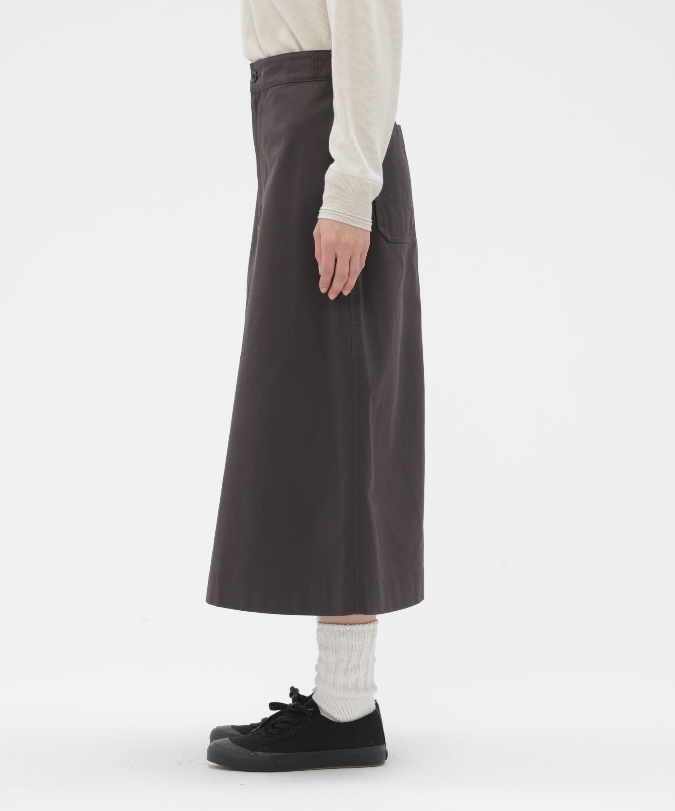 MHL.「WASHED CHINO COTTON SKIRT」|スカート|