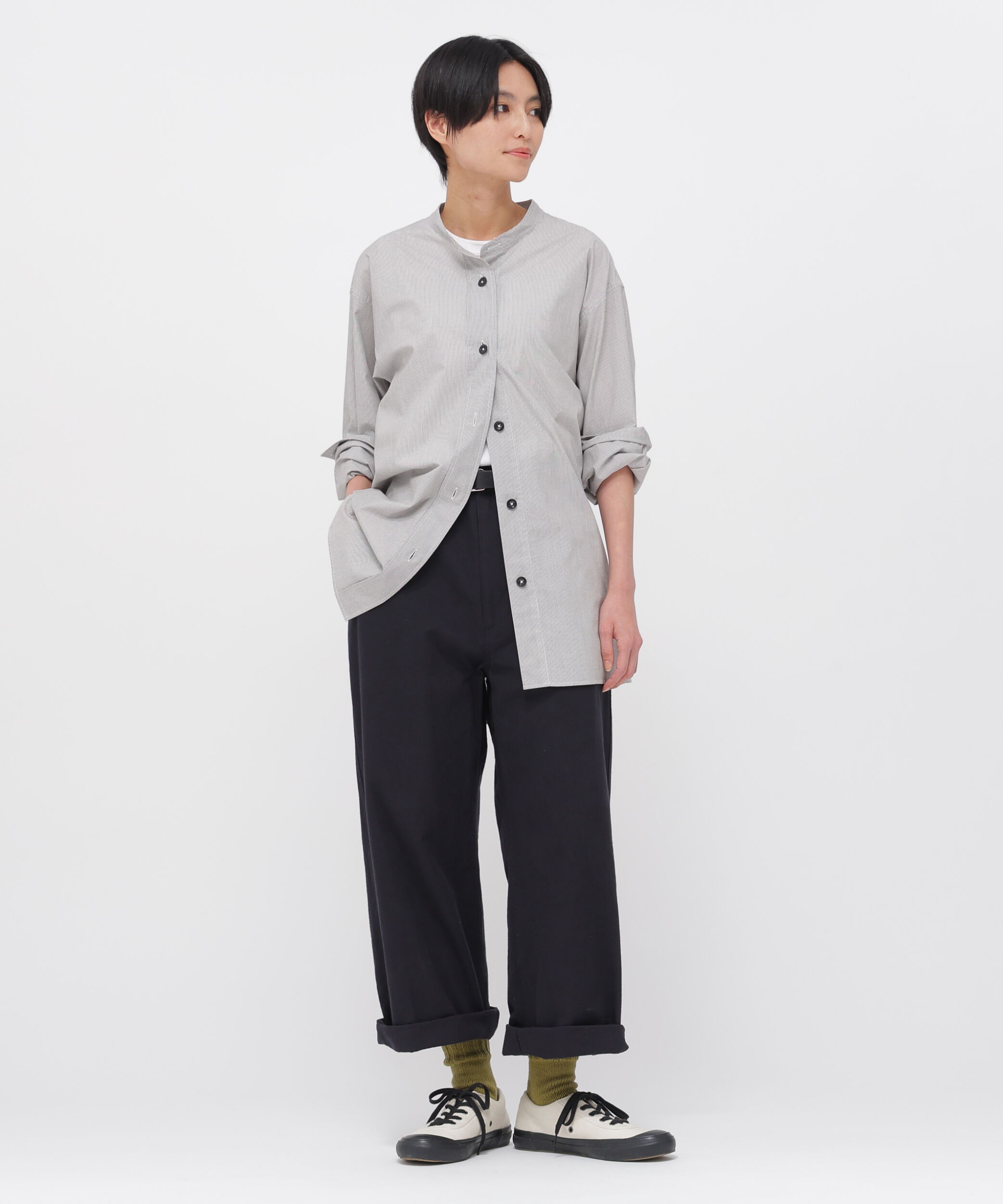 MHL.「FADED WOOL LINEN TWILL TROUSERS」|その他|