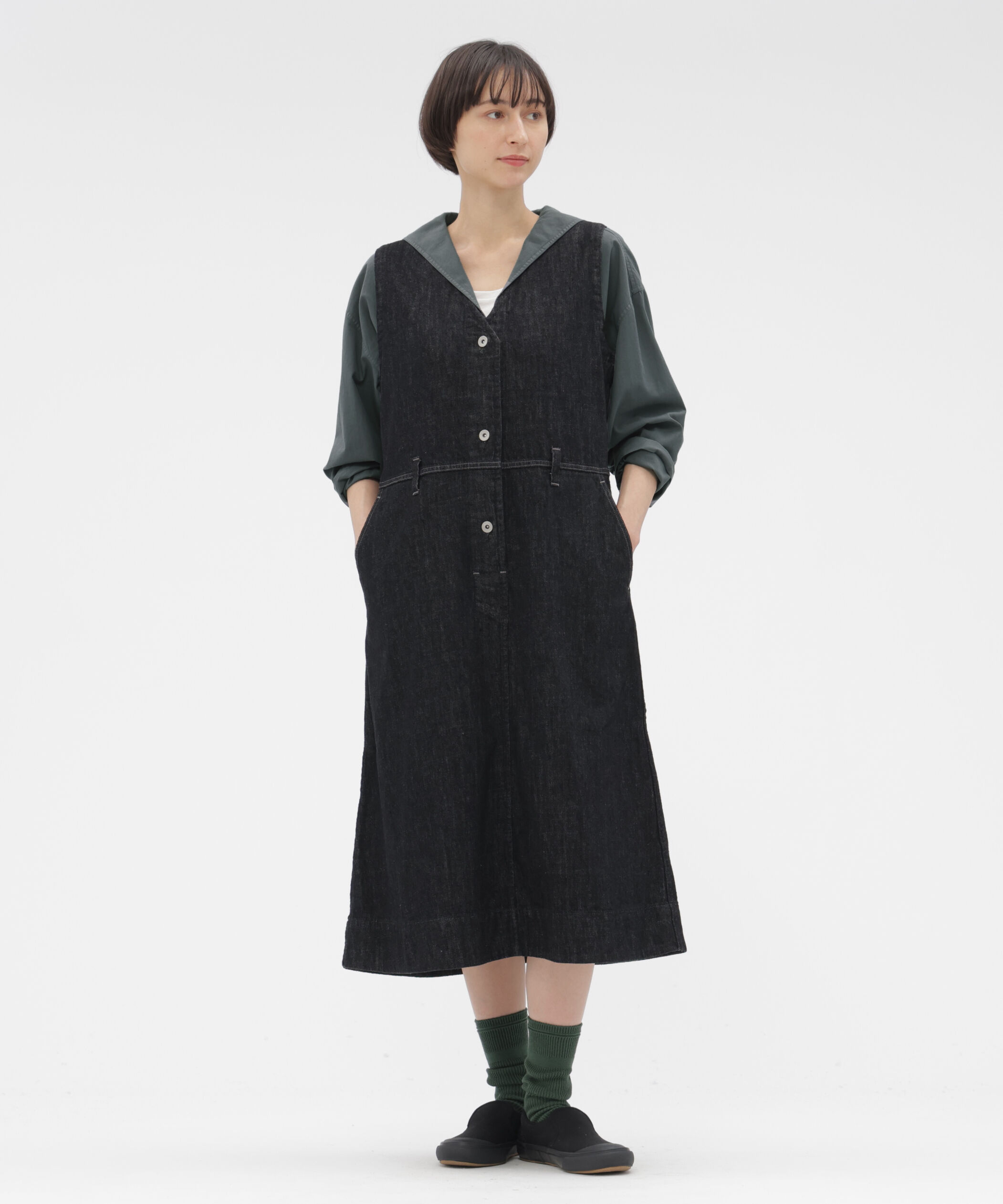 MHL.「GARMENT DYE COTTON SHIRTING SHIRT」|シャツ・ブラウス|