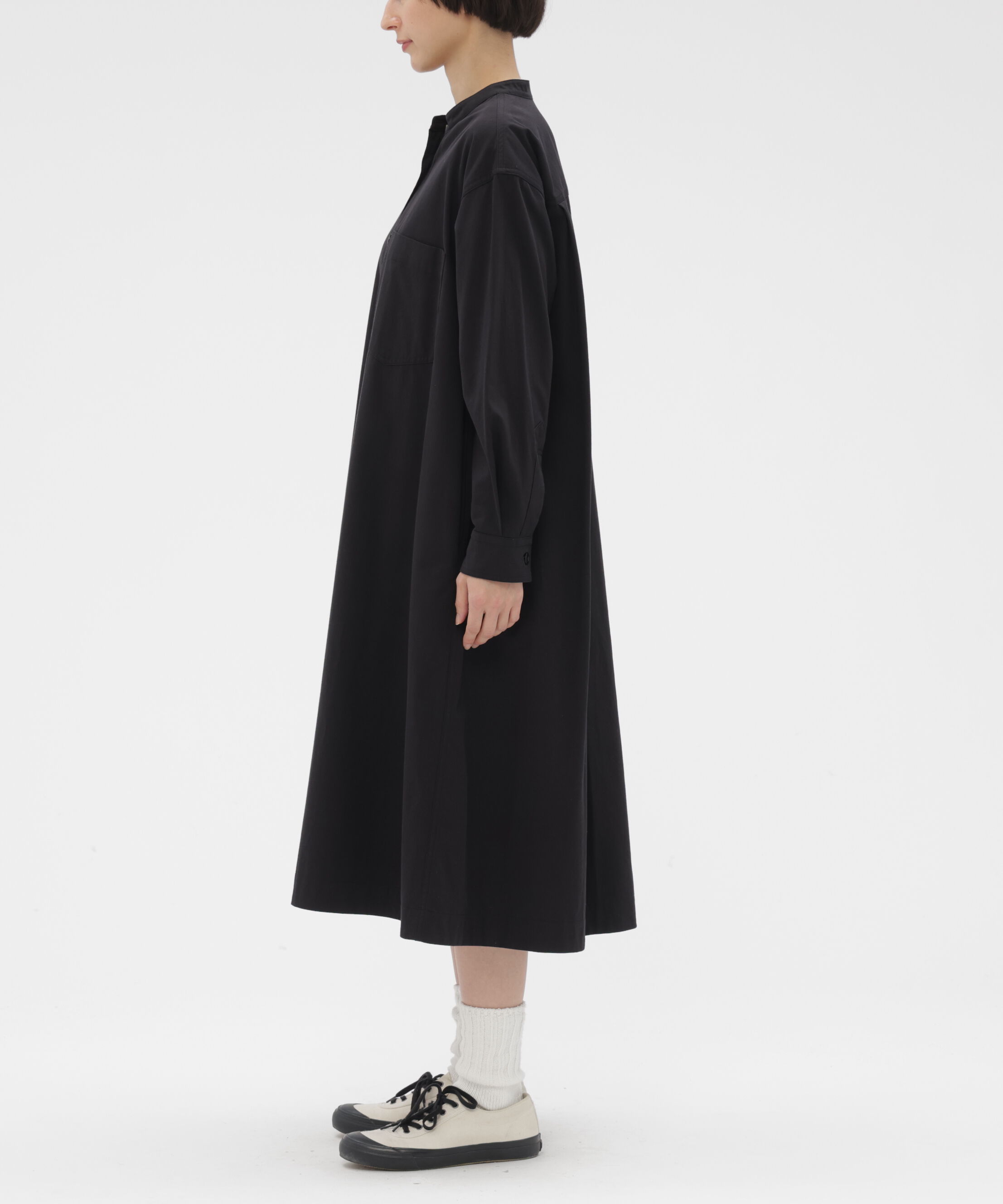 MHL.「BRUSHED SOFT COTTON TWILL DRESS」|ワンピース|