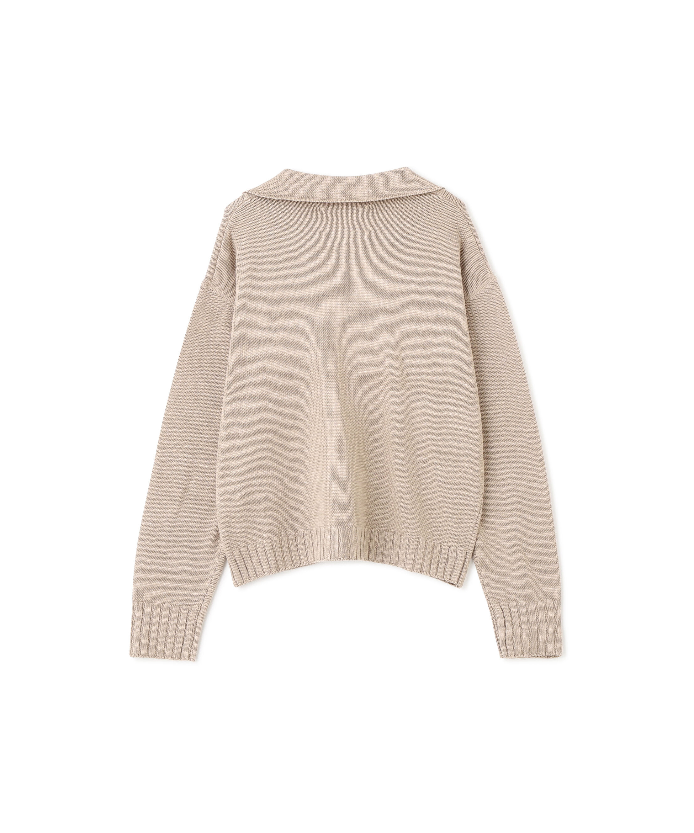 MHL.「CONTRAST COTTON LINEN KNITWEAR」|ニット・セーター|