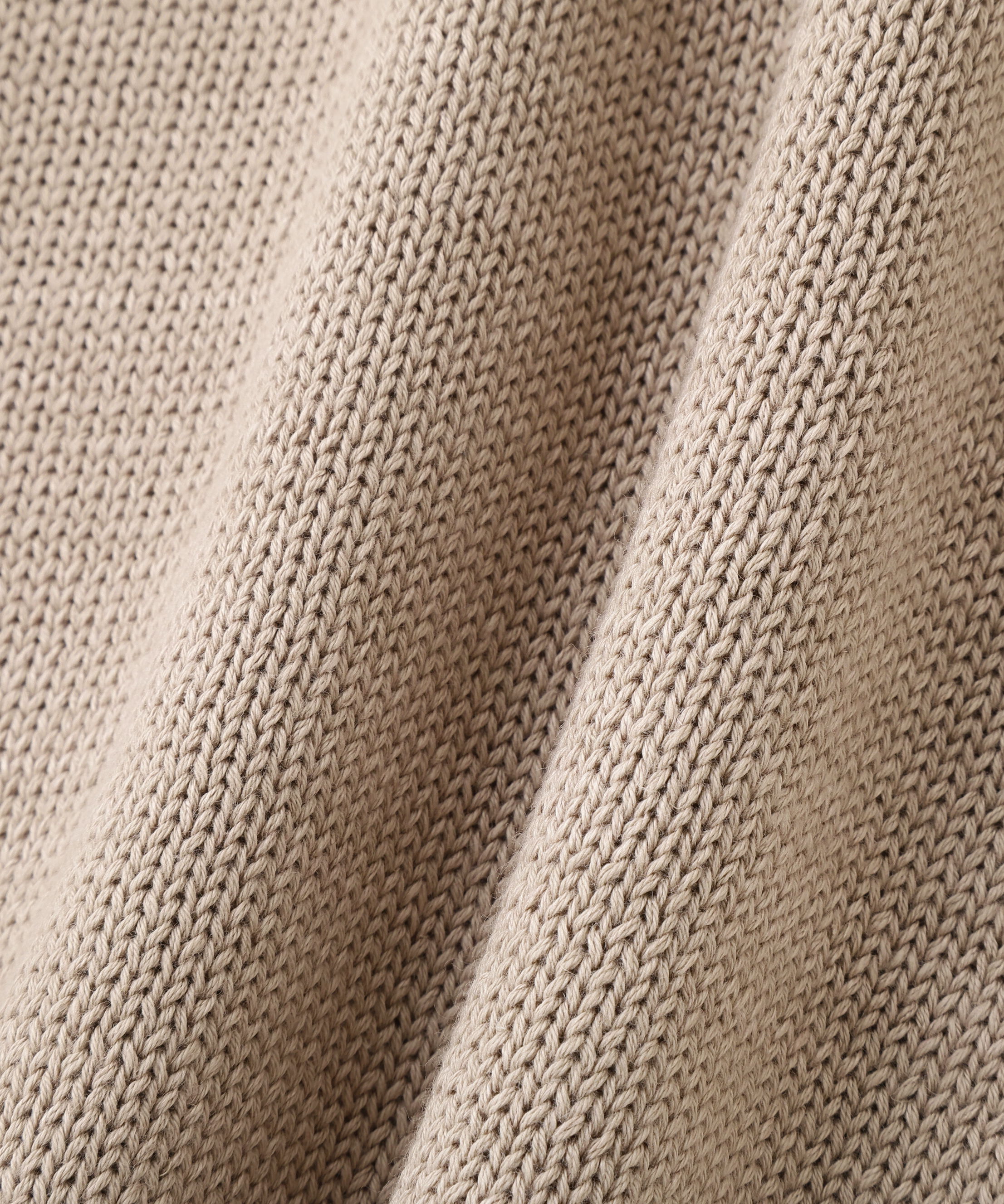 MHL.「CONTRAST COTTON LINEN KNITWEAR」|ニット・セーター|