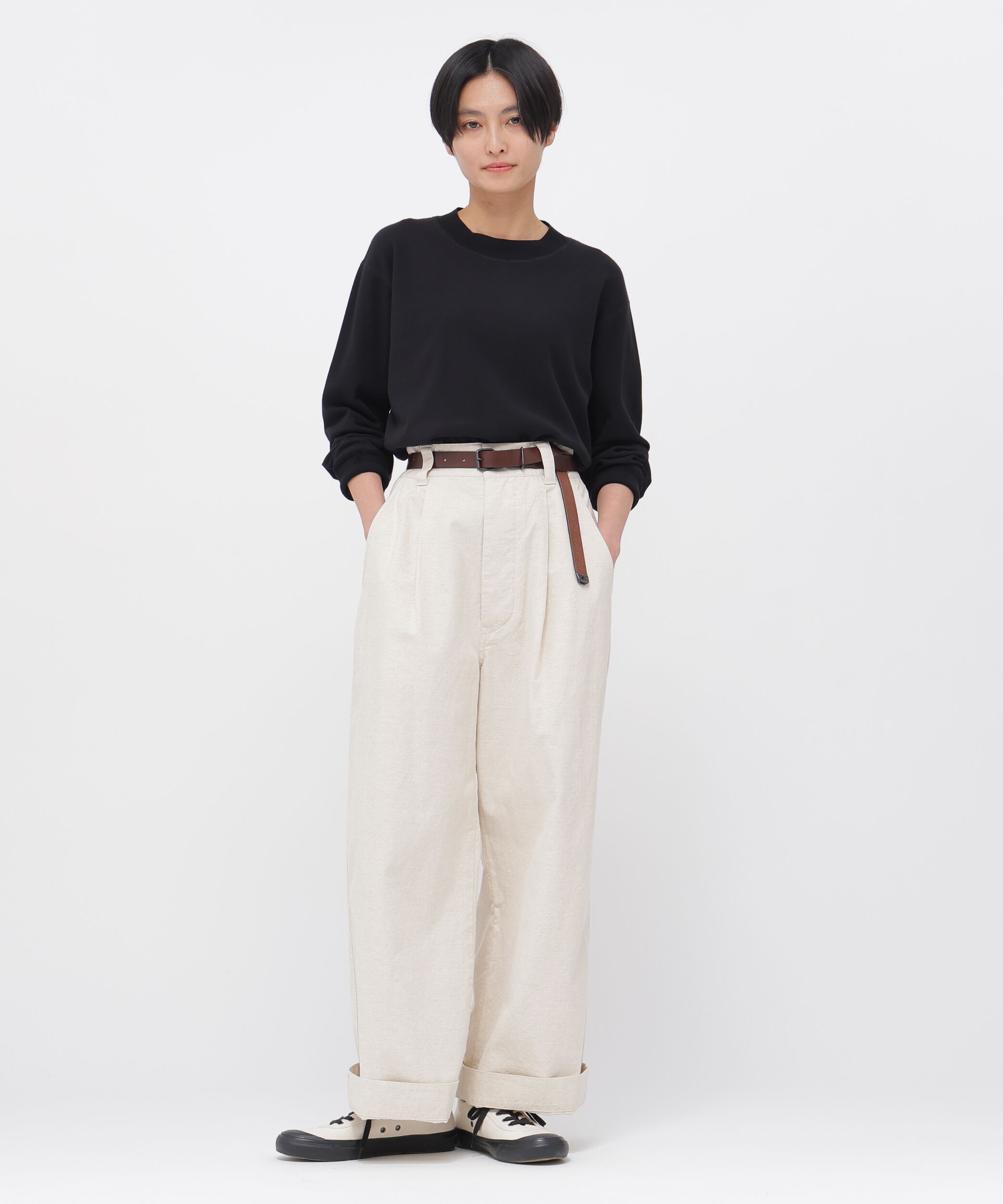 MHL.「FINE COTTON RIB JERSEY TOP」|Tシャツ・カットソー|