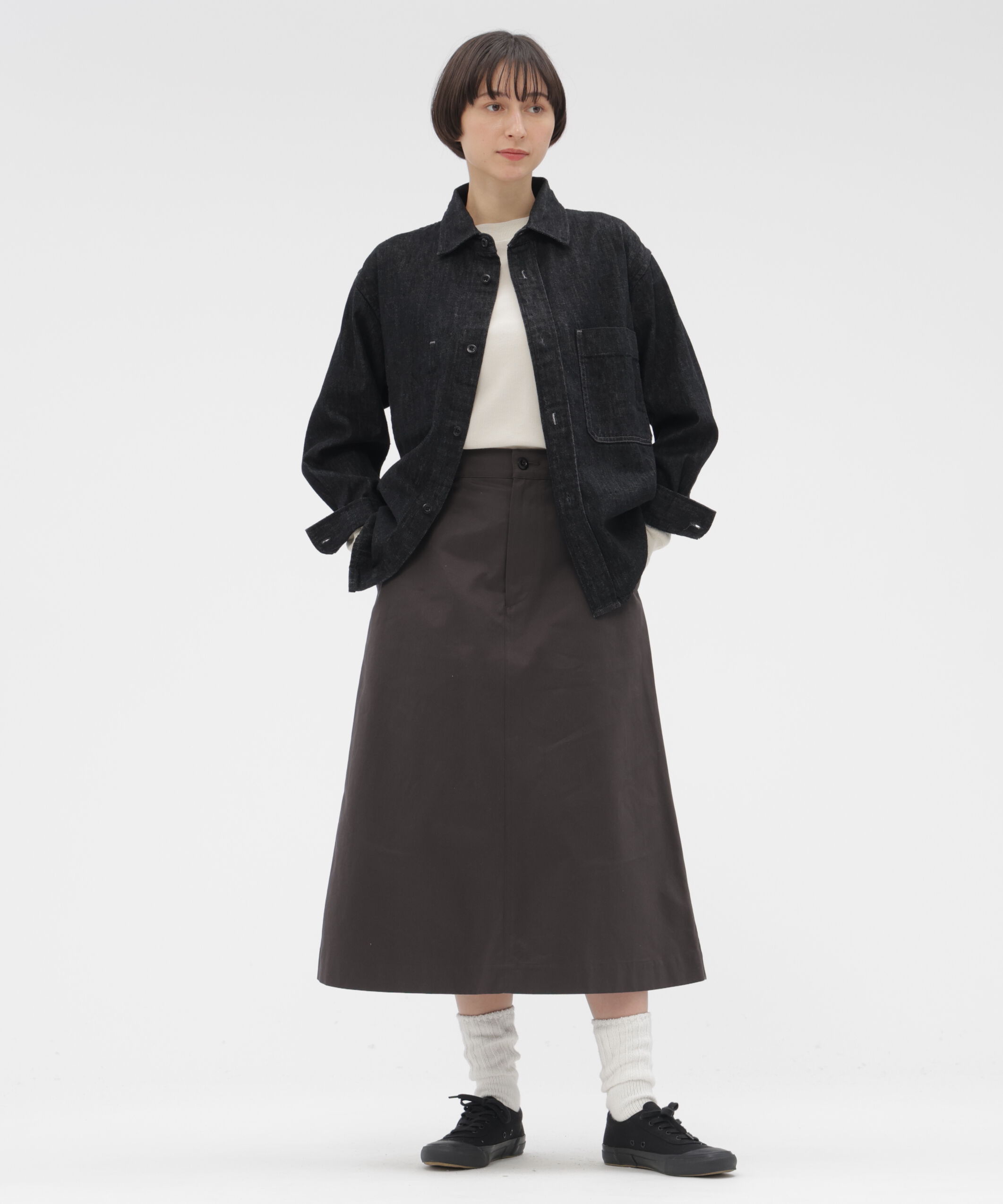 MHL.「FINE COTTON RIB JERSEY TOP」|Tシャツ・カットソー|