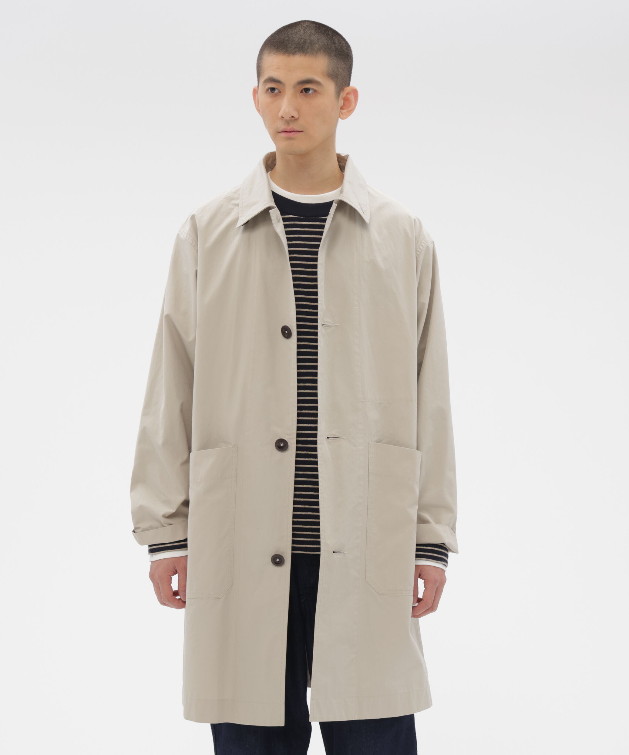 MHL.「PROOFED COTTON POPLIN COAT」|その他|STONE3