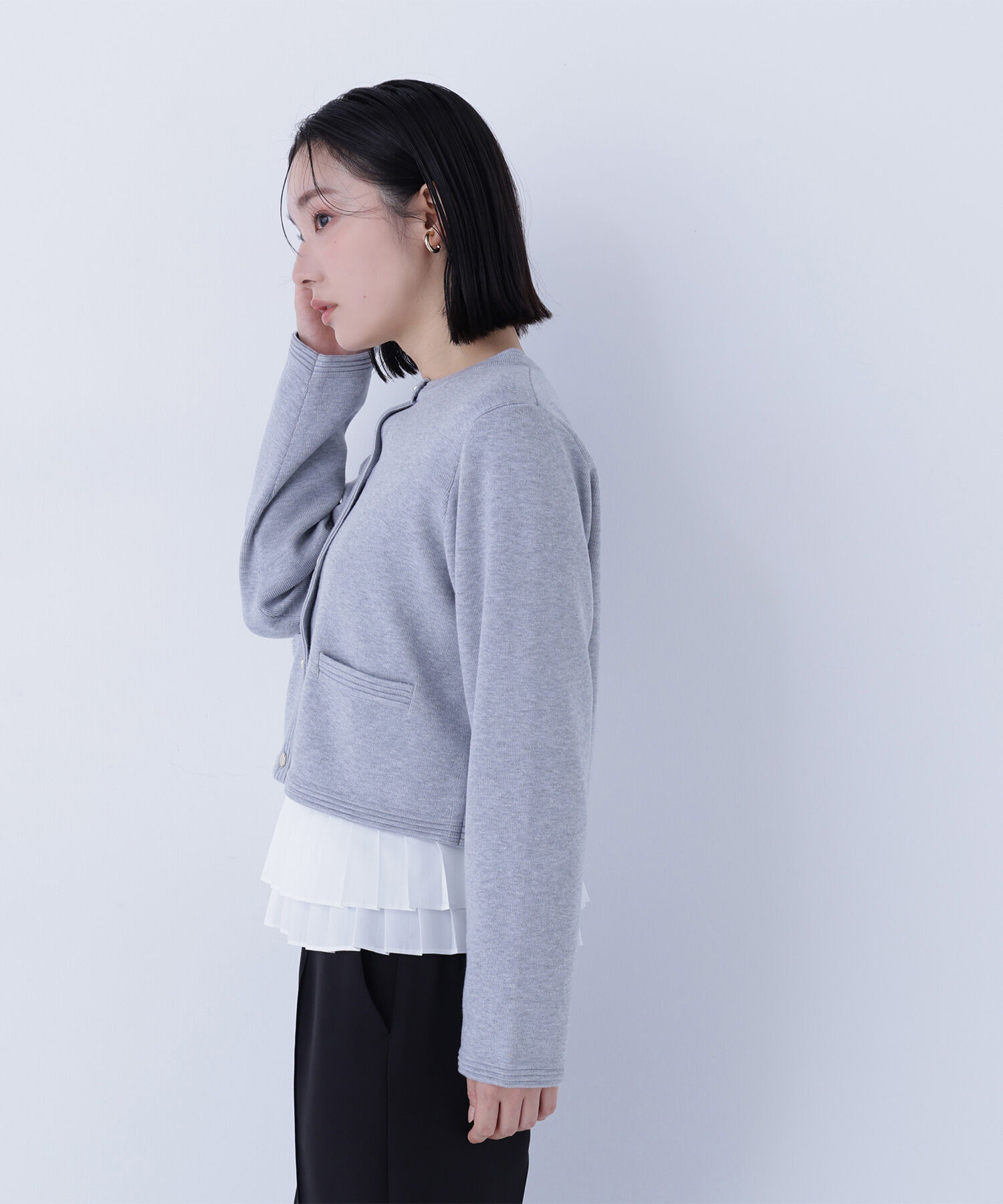  「シルクブレンドカーディガン」|ニット・セーター|