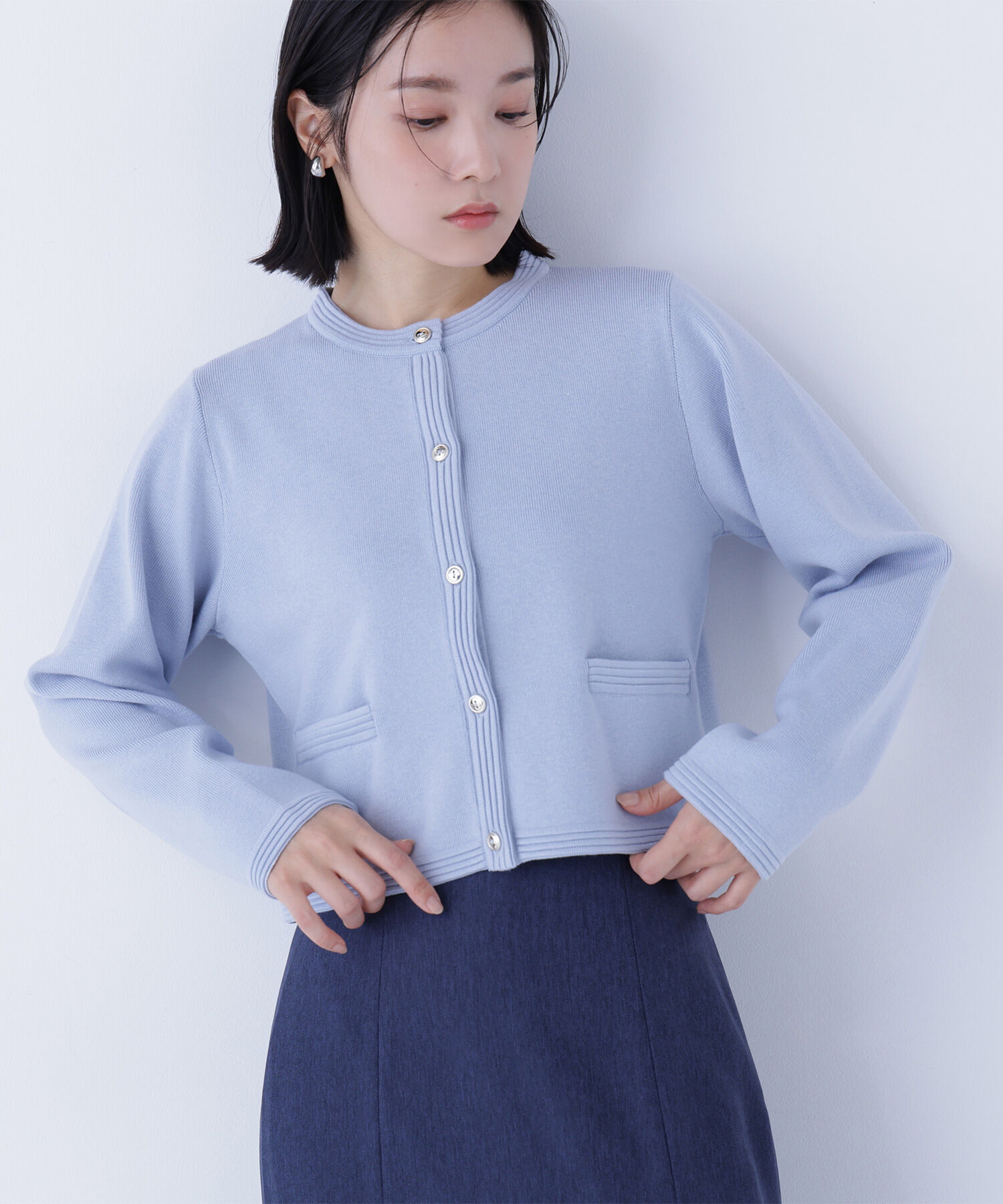  「シルクブレンドカーディガン」|ニット・セーター|