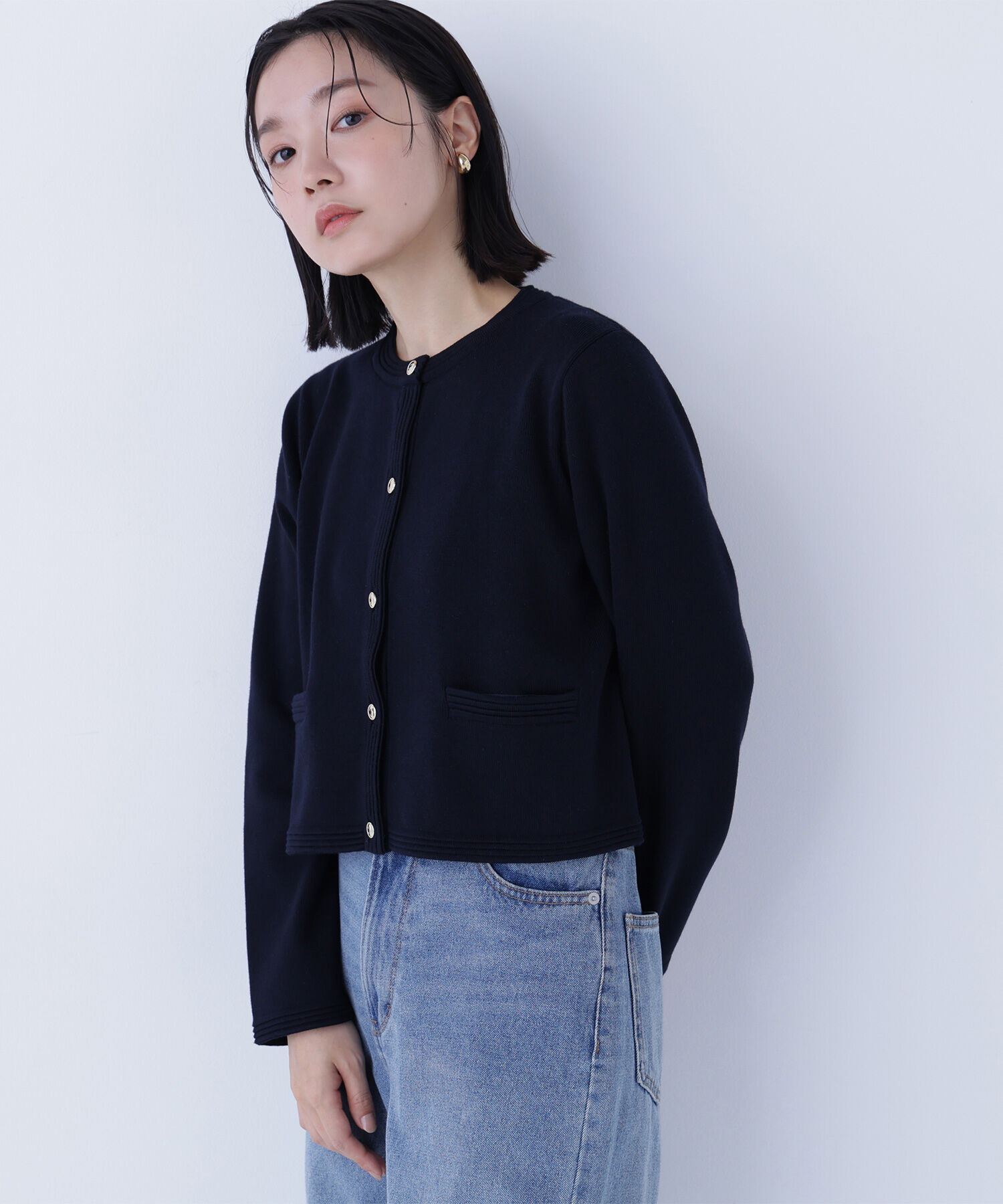  「シルクブレンドカーディガン」|ニット・セーター|