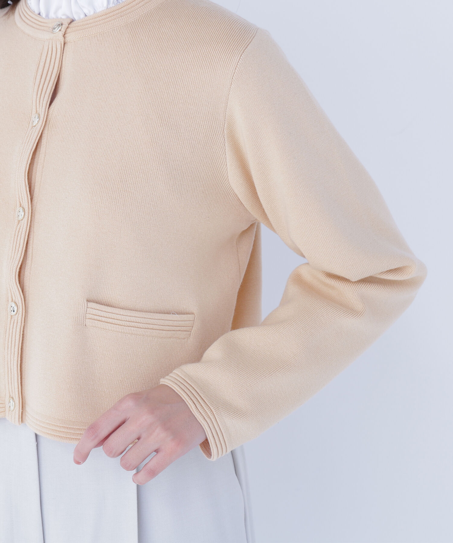  「シルクブレンドカーディガン」|ニット・セーター|