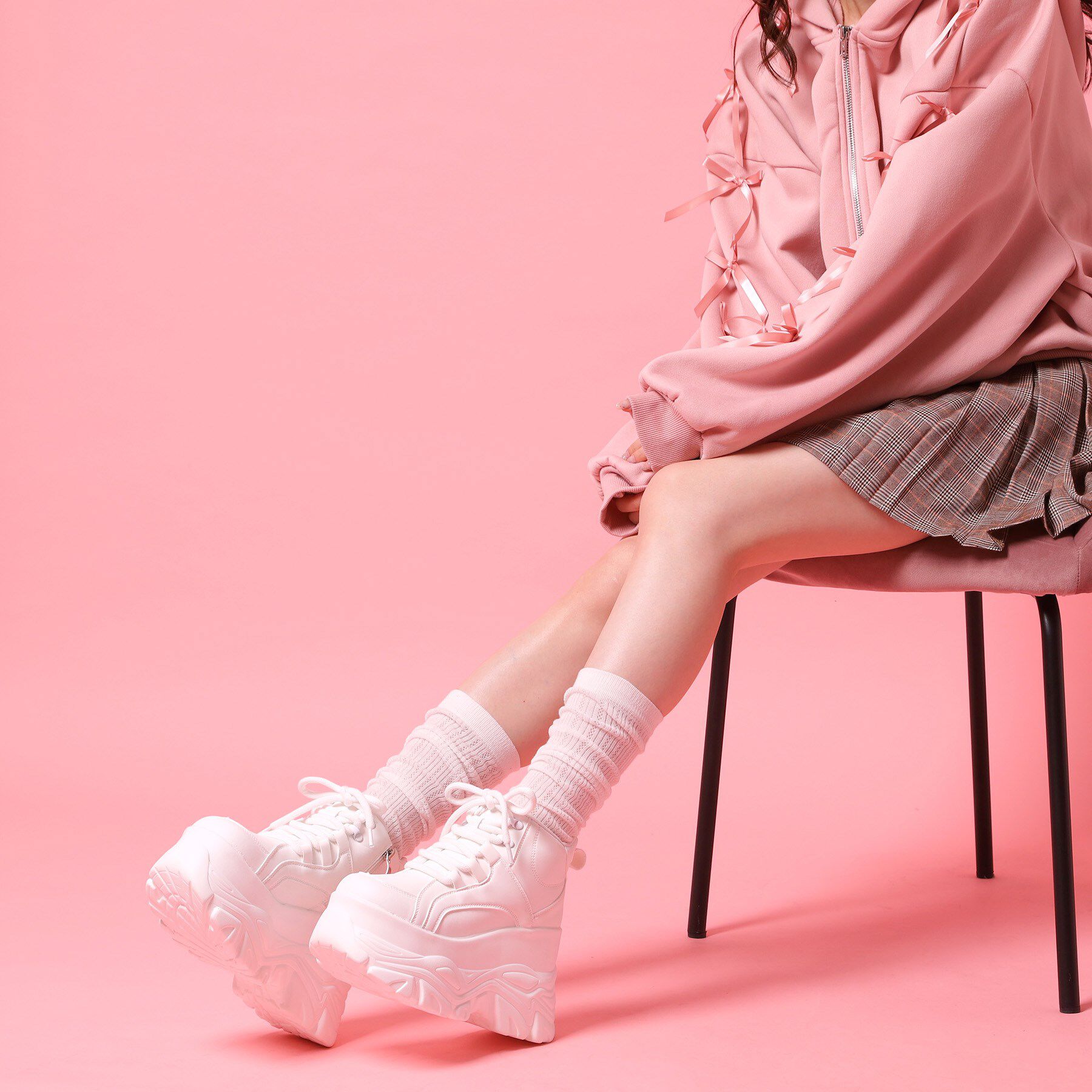 csT&P「ハイカット厚底スニーカー」|スニーカー|