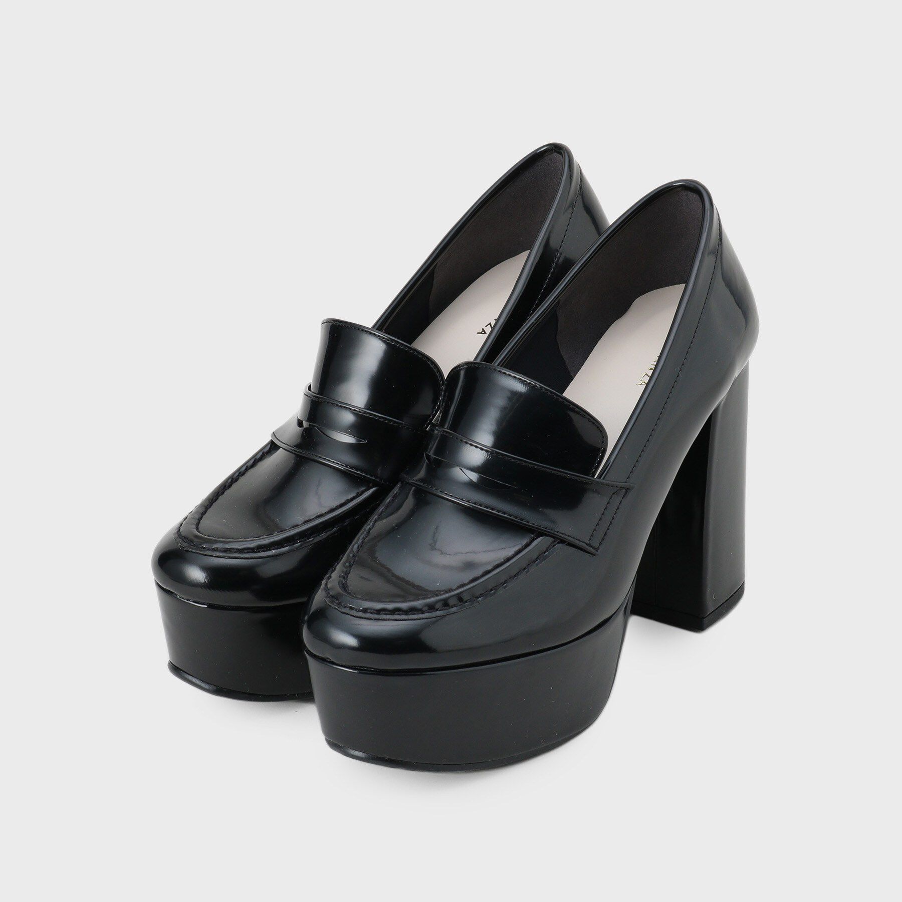 ESPERANZA「【ラク盛り/ローファー】リピーター続出／脚長美脚 厚底ローファー」|パンプス|