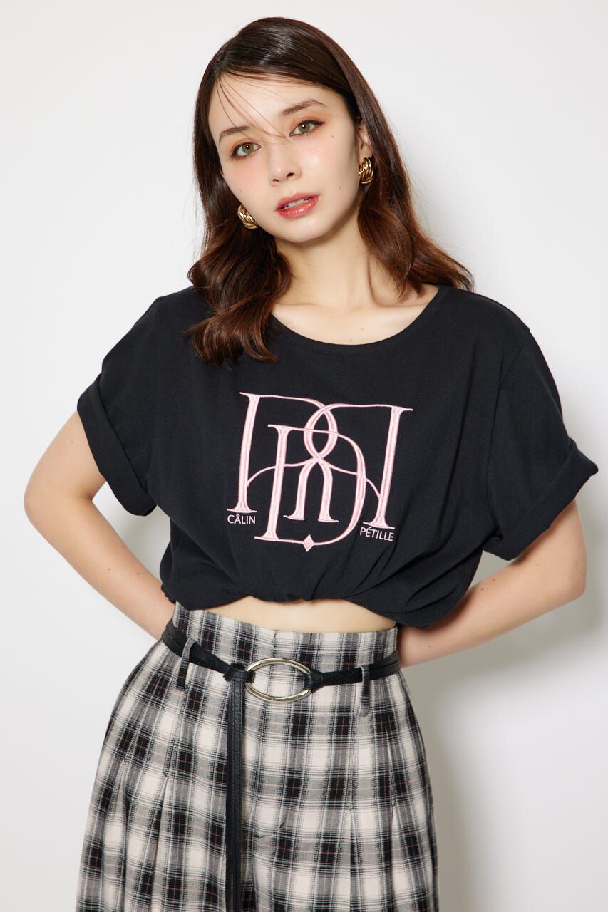 rienda「RDロゴTシャツ」|Tシャツ・カットソー|柄PNK5