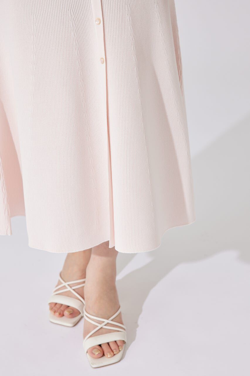 rienda「フリルブラウスセットニットマーメイドワンピース」|ワンピース|