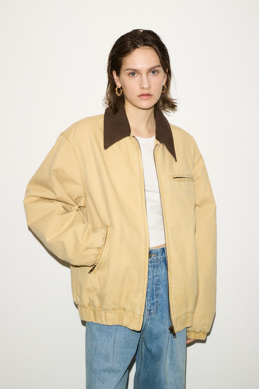 SLY「COTTON WORK ジャケット」|ブルゾン・スタジャン|