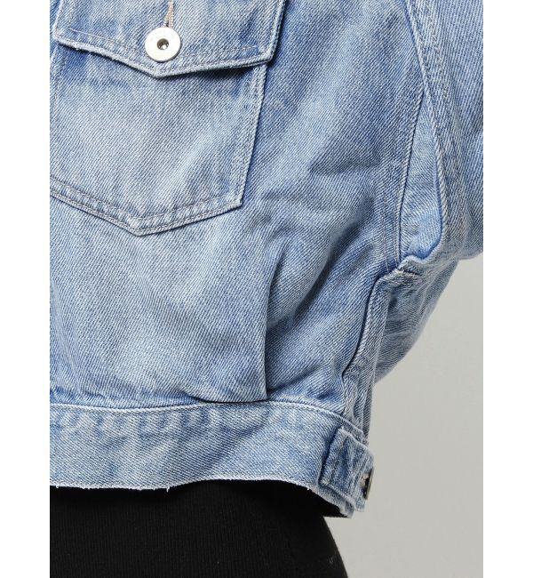 GYDA「ダメージSOFTデニムGジャン」|ブルゾン・スタジャン|