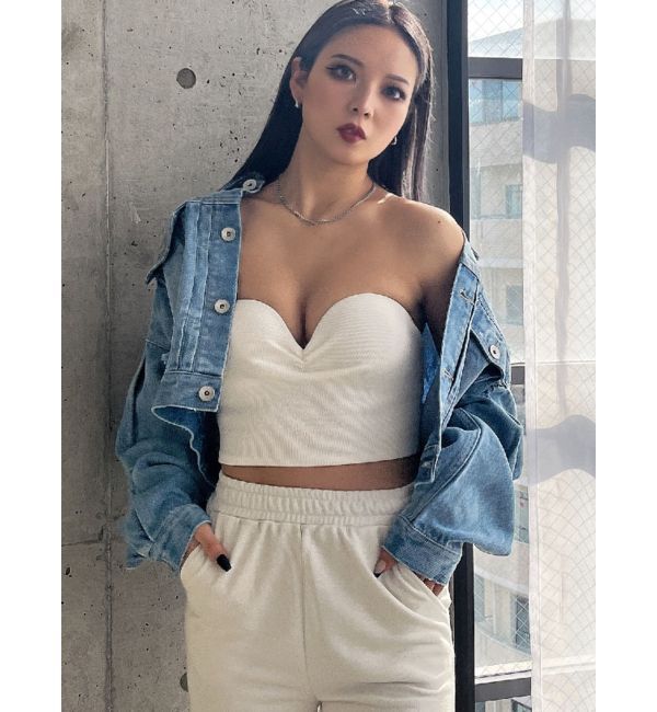 GYDA「ダメージSOFTデニムGジャン」|ブルゾン・スタジャン|