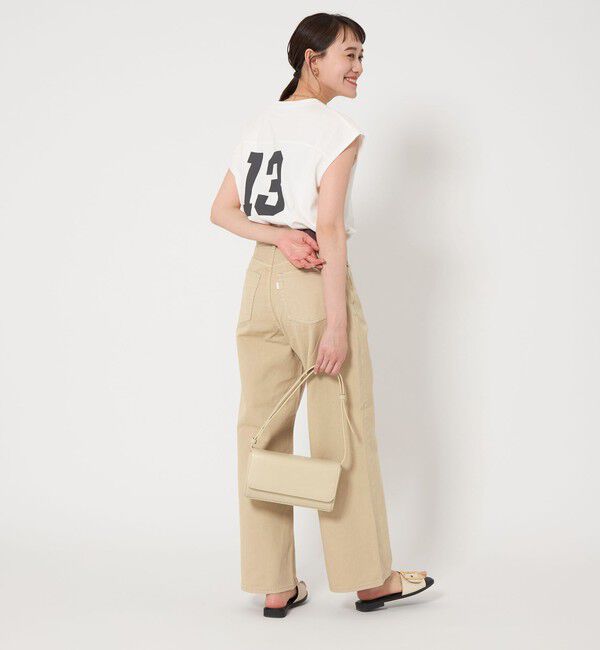 UNITED ARROWS green label relaxing「［size SHORT/TALLあり］ワイド デニム パンツ」|デニム|