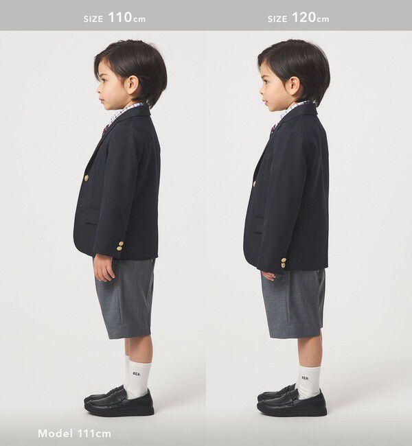 UNITED ARROWS green label relaxing「TRW ソリッド ジャケット / キッズ 110cm-130cm」|テーラードジャケット|