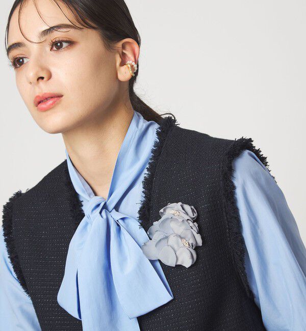 UNITED ARROWS green label relaxing「フラワー ミックスコサージュ」|ブローチ・コサージュ|