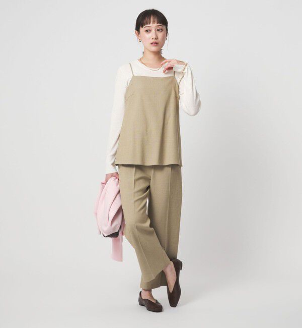 UNITED ARROWS green label relaxing「［size SHORT/TALLあり］ラミーブレンド オールインワン」|オールインワン|