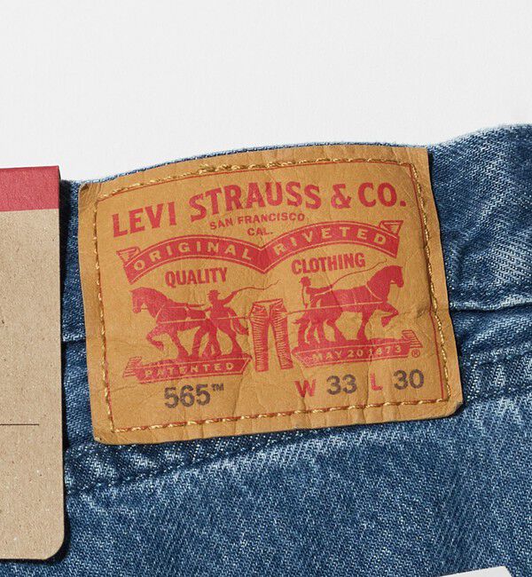 UNITED ARROWS green label relaxing「【別注】＜Levi's(R)＞565 ルーズ ストレート デニム パンツ ジーンズ」|デニム|