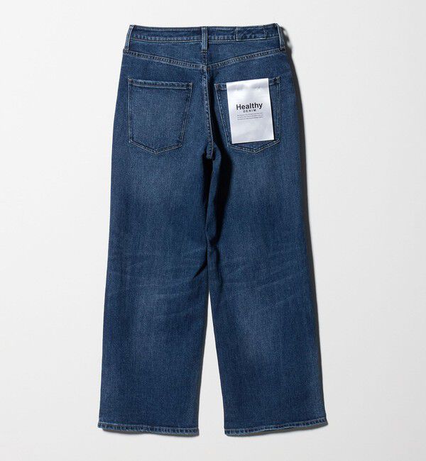 UNITED ARROWS green label relaxing「【別注】＜Healthy DENIM＞ストレート ワイド デニムパンツ ミッドライズ 」|デニム|