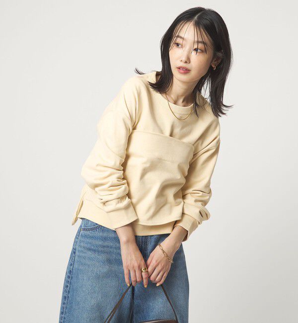 UNITED ARROWS green label relaxing「【別注】＜PROTAGONISTA＞スカーフ スウェット」|スウェット・ジャージ|OFF WHITE