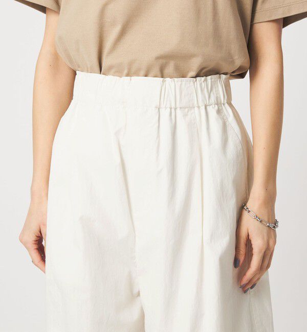 UNITED ARROWS green label relaxing「［size SHORTあり］イージー カーブ パンツ オフホワイト ウォッシャブル」|その他|