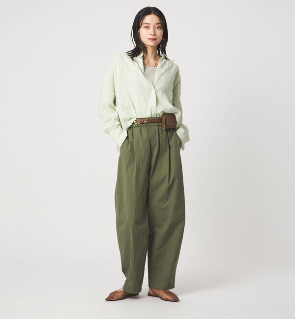 UNITED ARROWS green label relaxing「［size SHORTあり］イージー カーブ パンツ ウォッシャブル 接触冷感」|その他|
