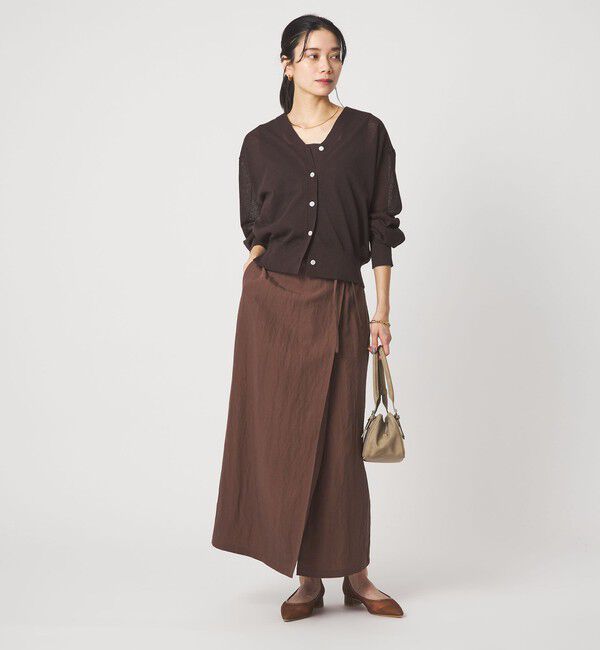 UNITED ARROWS green label relaxing「［size SHORTあり］フィブリル ナロー スカート」|タイト|