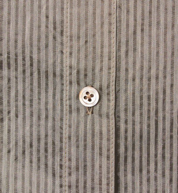 UNITED ARROWS green label relaxing「シアー ストライプ シャツ」|シャツ・ブラウス|