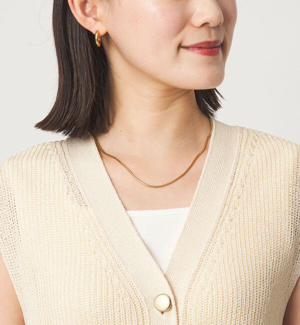 UNITED ARROWS green label relaxing「ペーパー ニット ジレ ウォッシャブル」|ベスト・ジレ|