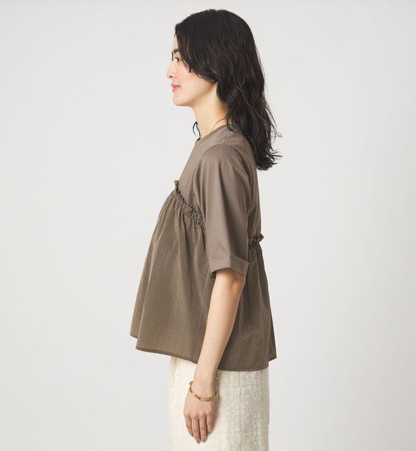 UNITED ARROWS green label relaxing「タフタ ドッキング ビスチェ プルオーバー」|Tシャツ・カットソー|