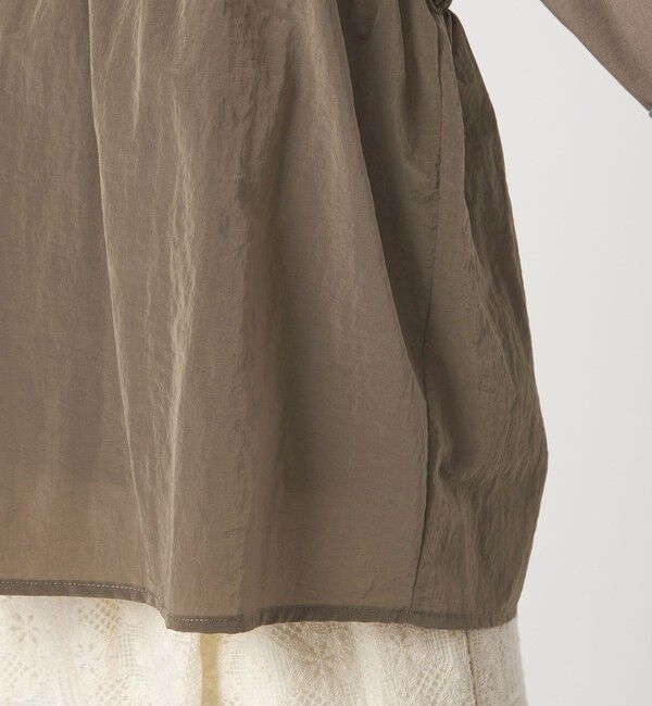 UNITED ARROWS green label relaxing「タフタ ドッキング ビスチェ プルオーバー」|Tシャツ・カットソー|