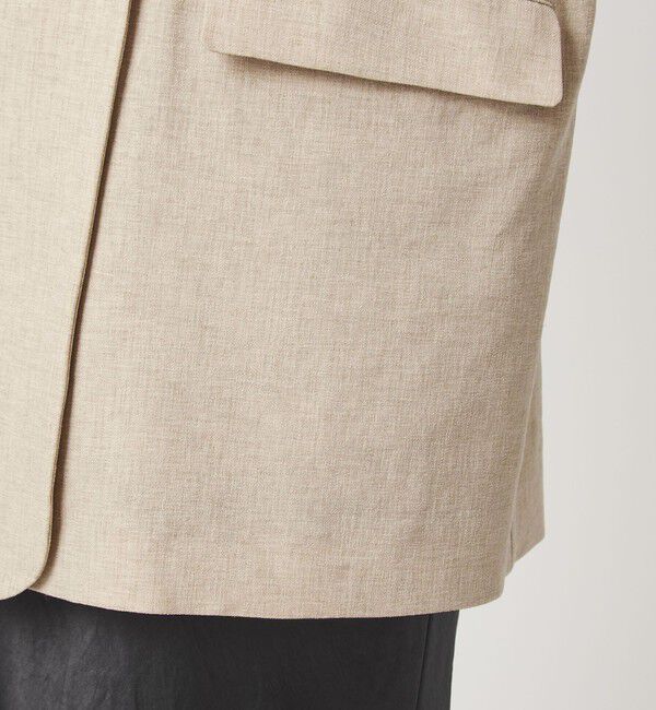 UNITED ARROWS green label relaxing「ラスティック ツイル ジレ マシンウォッシャブル ストレッチ UVカット 吸水速乾」|ベスト・ジレ|