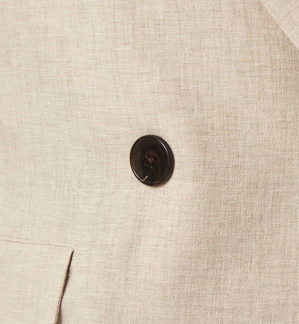 UNITED ARROWS green label relaxing「ラスティック ツイル ジレ マシンウォッシャブル ストレッチ UVカット 吸水速乾」|ベスト・ジレ|