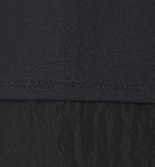 UNITED ARROWS green label relaxing「タフタ ドッキング ボリュームスリーブ プルオーバー」|Tシャツ・カットソー|