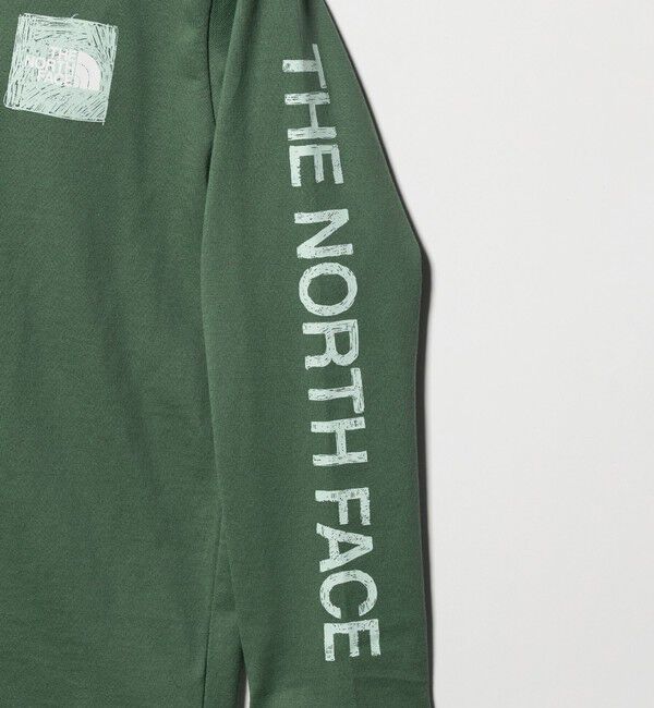 UNITED ARROWS green label relaxing「＜THE NORTH FACE＞ロングスリーブ スリーブグラフィックティー / キッズ  130cm-160cm」|Tシャツ・カットソー|