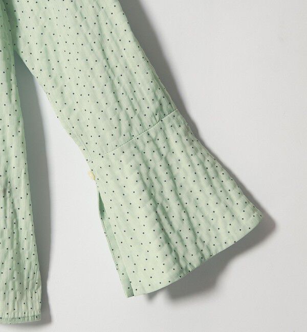 EMMEL REFINES「＜EMMEL REFINES＞EM ドット セミシアー シャツ」|シャツ・ブラウス|