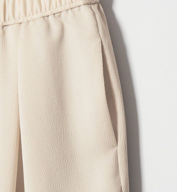 EMMEL REFINES「＜EMMEL REFINES＞EM ハンマーサテン イージー パンツ」|チノ|