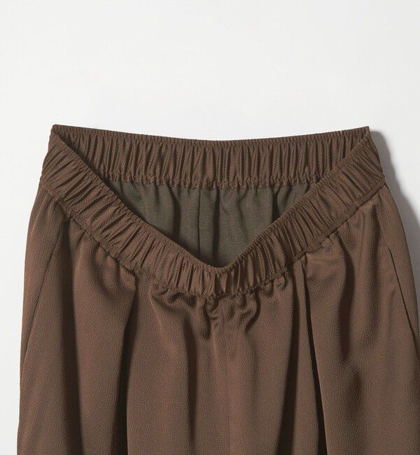 EMMEL REFINES「＜EMMEL REFINES＞EM ハンマーサテン イージー パンツ」|チノ|