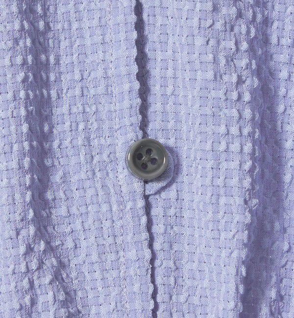 EMMEL REFINES「＜EMMEL REFINES＞EM フリルエリ シャーリング ブラウス」|シャツ・ブラウス|