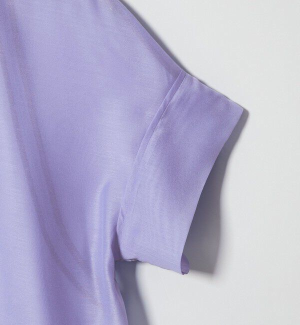 EMMEL REFINES「＜EMMEL REFINES＞EM シアー 2WAY ジップ ブラウス」|シャツ・ブラウス|