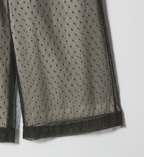 EMMEL REFINES「＜EMMEL REFINES＞EM ドットチュール レイヤー パンツ」|チノ|